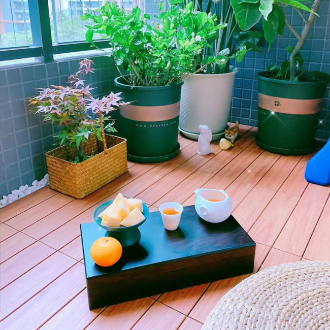 BowLift | Outdoor Patio Wood Decking Interlocking Plank