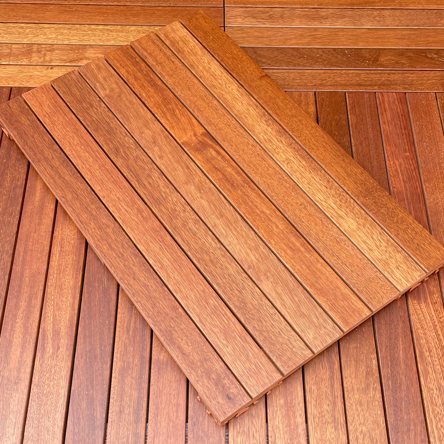 BowLift | Outdoor Patio Wood Decking Interlocking Plank