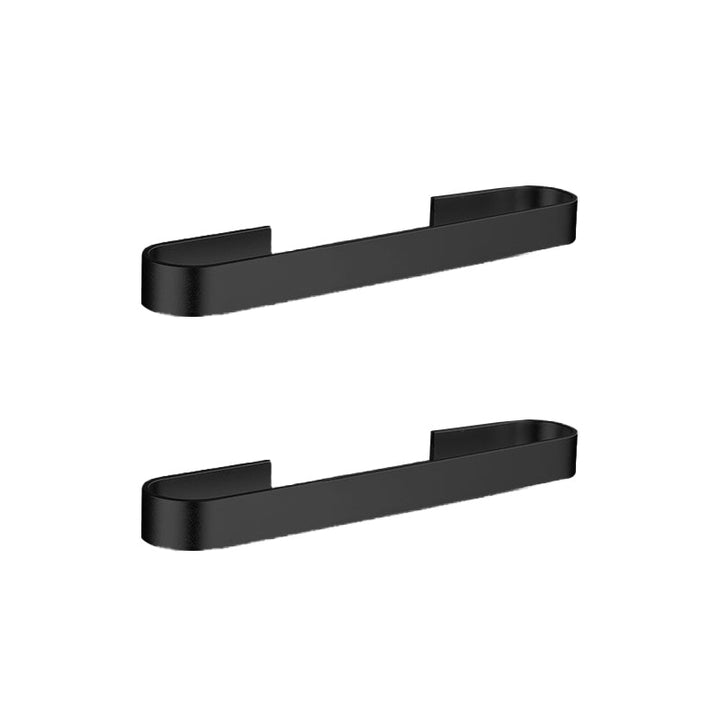 BowLift | Contemporary 2-piece bathroom accessory set aluminum stainless steel towel bar