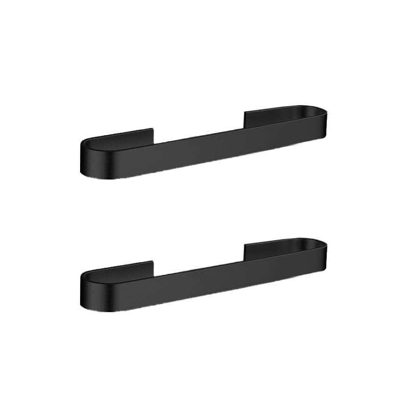 BowLift | Contemporary 2-piece bathroom accessory set aluminum stainless steel towel bar