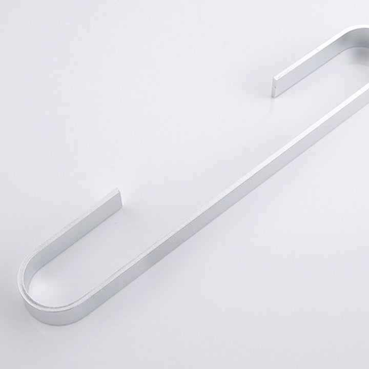 BowLift | Contemporary 2-piece bathroom accessory set aluminum stainless steel towel bar
