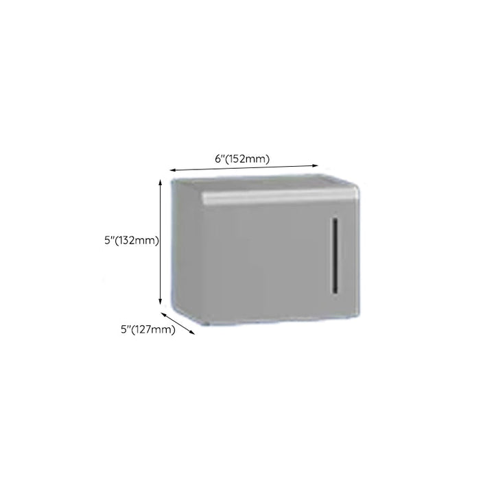 BowLift | Contemporary bathroom accessory set made of aluminum with towel holder/bath shelf