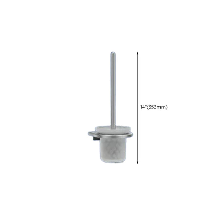 BowLift | Contemporary bathroom accessory set made of aluminum with towel holder/bath shelf