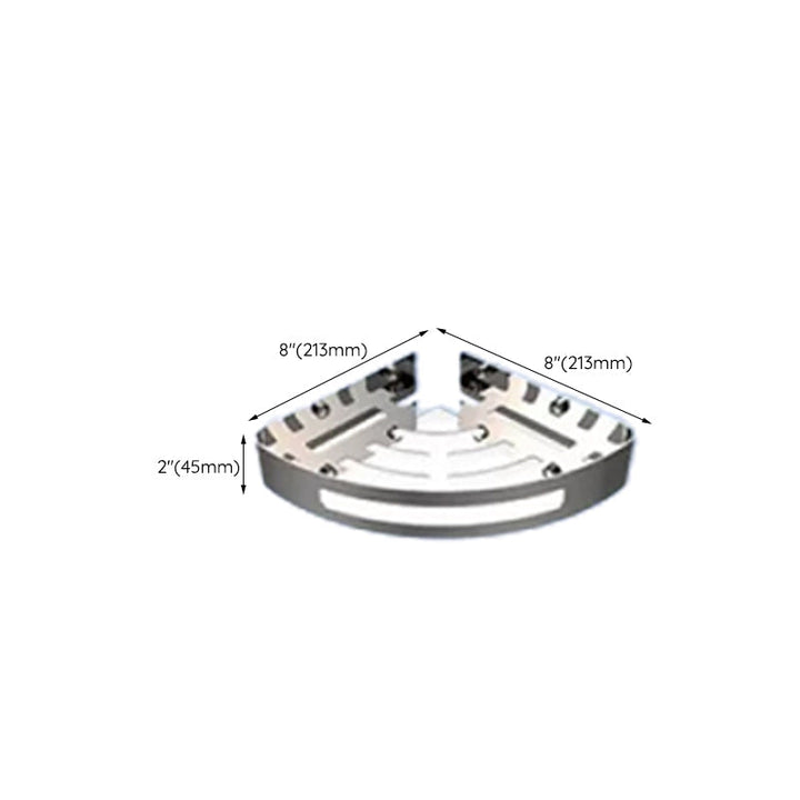 BowLift | Contemporary bathroom accessory set made of aluminum with towel holder/bath shelf