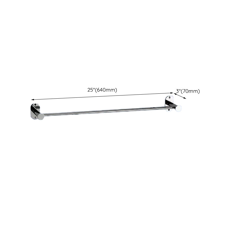 BowLift | Contemporary bathroom accessory set made of aluminum with towel holder/bath shelf