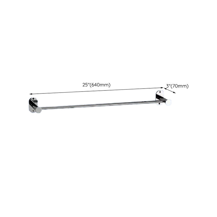 BowLift | Contemporary bathroom accessory set made of aluminum with towel holder/bath shelf
