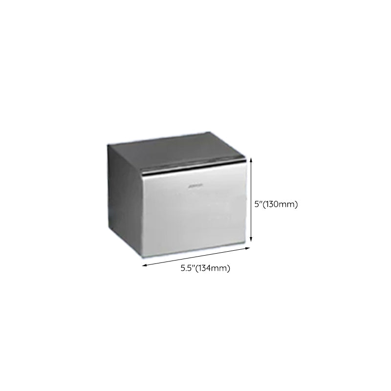 BowLift | Contemporary bathroom accessory set made of aluminum with towel holder/bath shelf