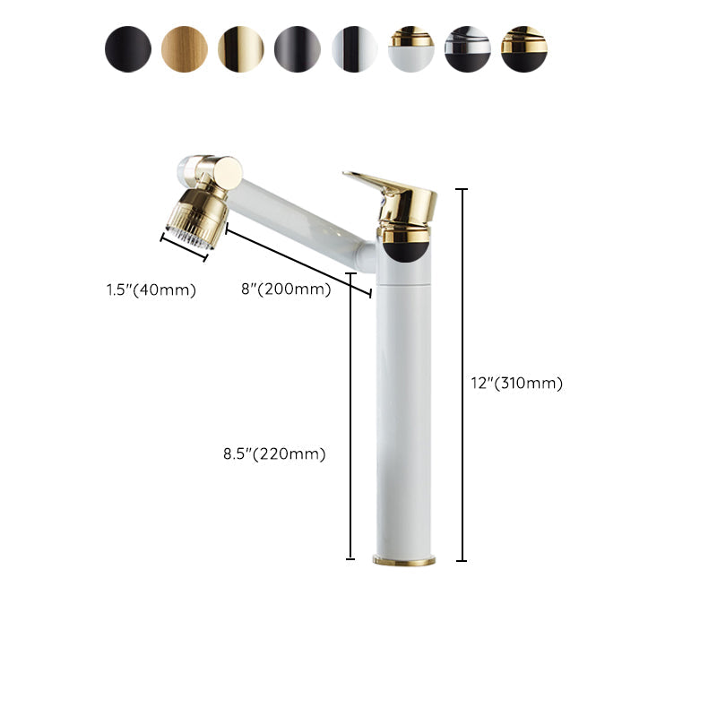 BowLift | Bathroom faucet Glam Style Single lever mixer for bathroom