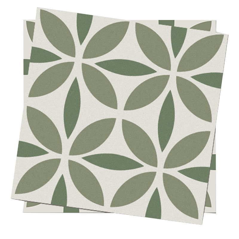 BowLift | Indoor Vinyl Tiles Floral Pattern Peel and Stick Waterproof Square Vinyl Tile