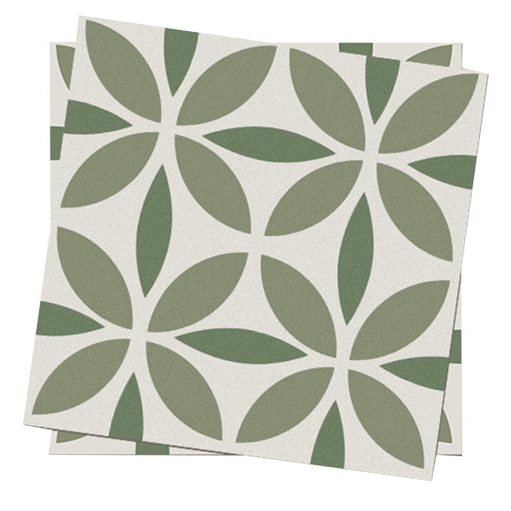 BowLift | Indoor Vinyl Tiles Flower Pattern Peel and Stick Waterproof Square Vinyl Tile