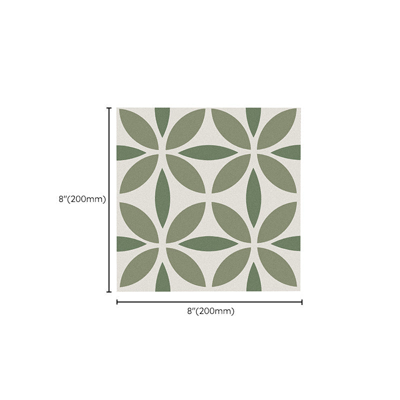 BowLift | Indoor Vinyl Tiles Flower Pattern Peel and Stick Waterproof Square Vinyl Tile