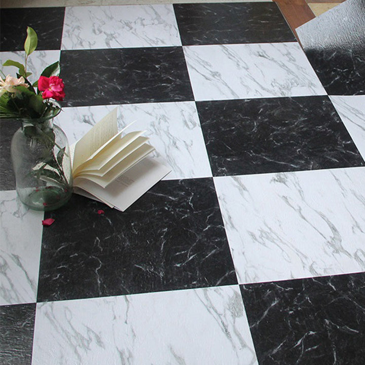 BowLift | Square PVC flooring Peel & Stick stone design vinyl floor for the living room