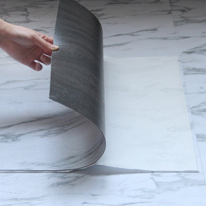 BowLift | Square PVC flooring Peel & Stick stone design vinyl floor for the living room