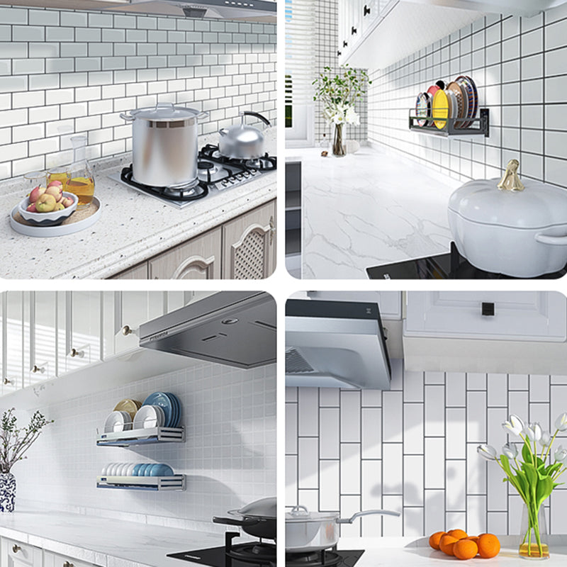 BowLift | Peel and Stick Subway Tiles Waterproof Plastic Tile Rectangular Peel & Stick Tile for the Kitchen