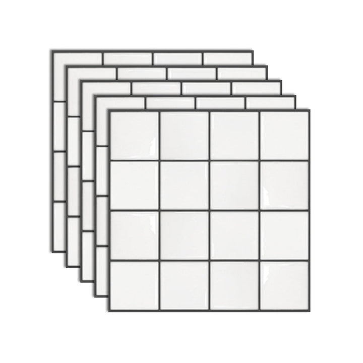 BowLift | Peel and Stick Subway Tiles Waterproof Plastic Tile Rectangular Peel & Stick Tile for the Kitchen