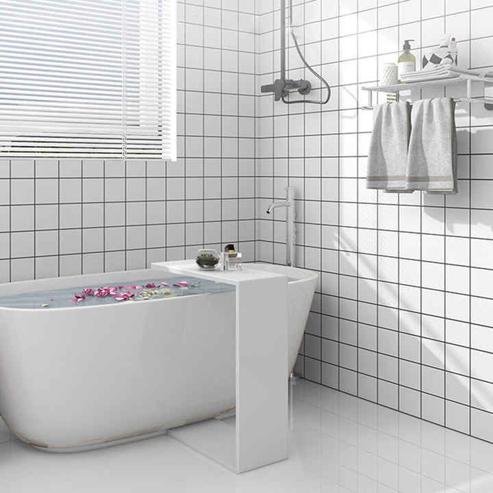 BowLift | Modern Mosaic Tile Waterproof Smooth Peel and Stick Backsplash Tile for the Bathroom