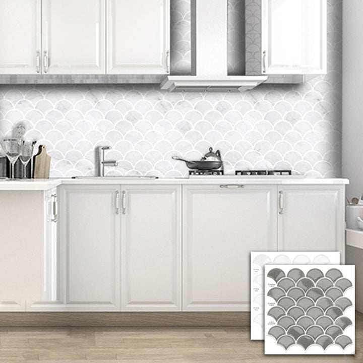 BowLift | Peel & Stick Subway Tiles Plastic Stain Resistant Peel & Stick Subway Tiles 5-Pack