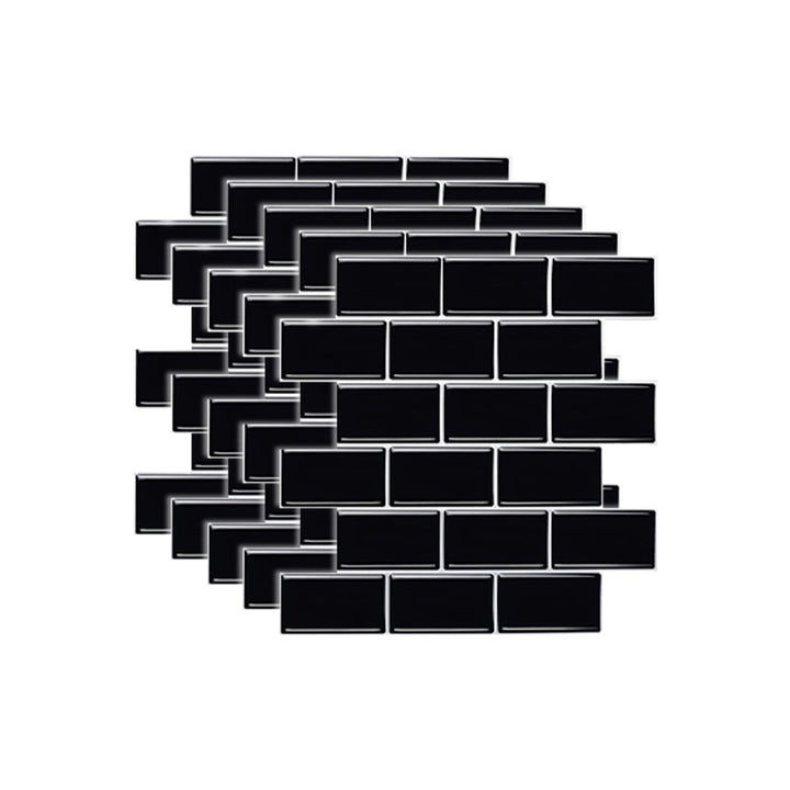 BowLift | Peel & Stick Subway Tiles Plastic Stain Resistant Peel & Stick Subway Tiles 5-Pack