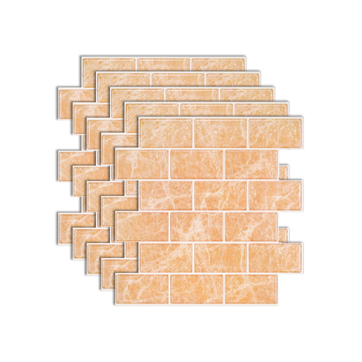 BowLift | Peel & Stick Subway Tiles Plastic Stain Resistant Peel & Stick Subway Tiles 5-Pack