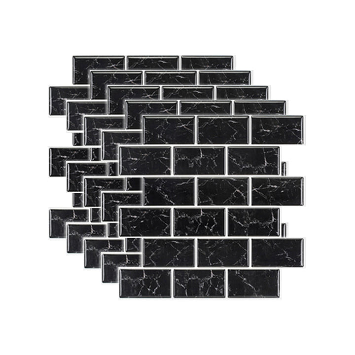 BowLift | Peel & Stick Subway Tiles Plastic Stain Resistant Peel & Stick Subway Tiles 5-Pack