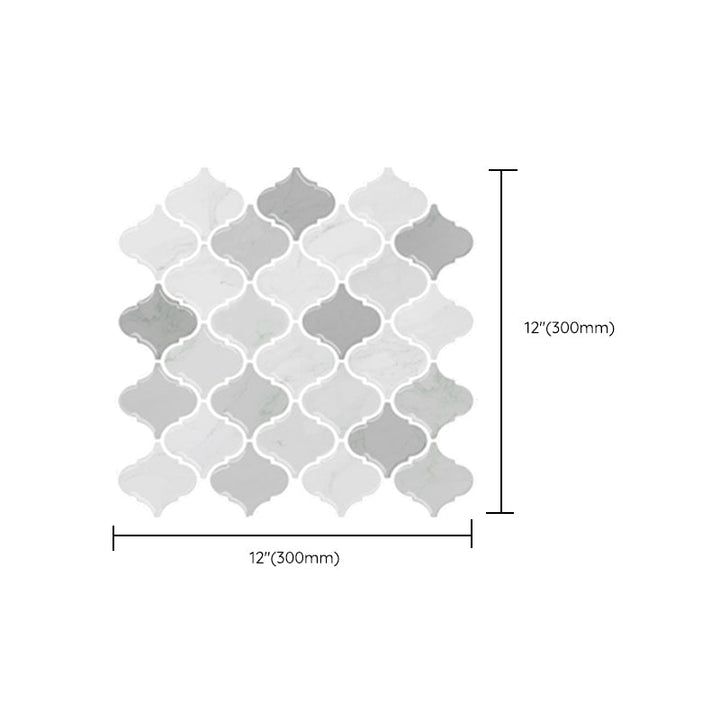 BowLift | Peel & Stick Subway Tiles Plastic Stain Resistant Peel & Stick Subway Tiles 5-Pack