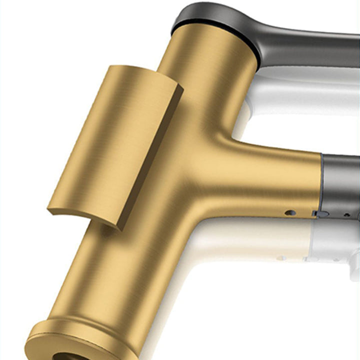 BowLift | Modern Center Set Faucet Copper Center Set Vanity Faucet for Bathroom