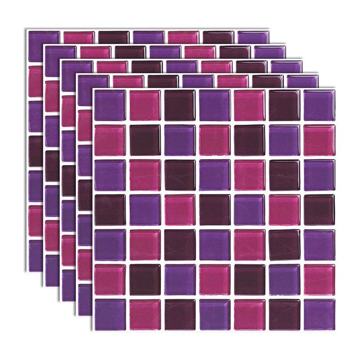 BowLift | Peel and Stick Mosaic Tile Waterproof Square Peel and Stick Tile for the Kitchen 20-Pack