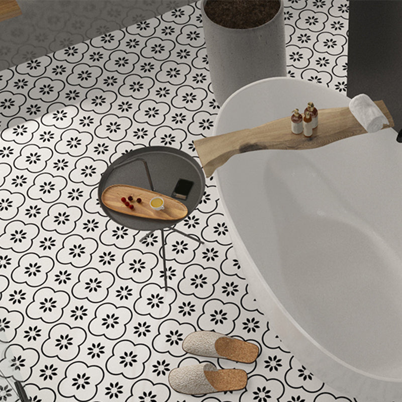 BowLift | Modern PVC Flooring Peel and Stick Geometrically Printed Vinyl Plank Flooring