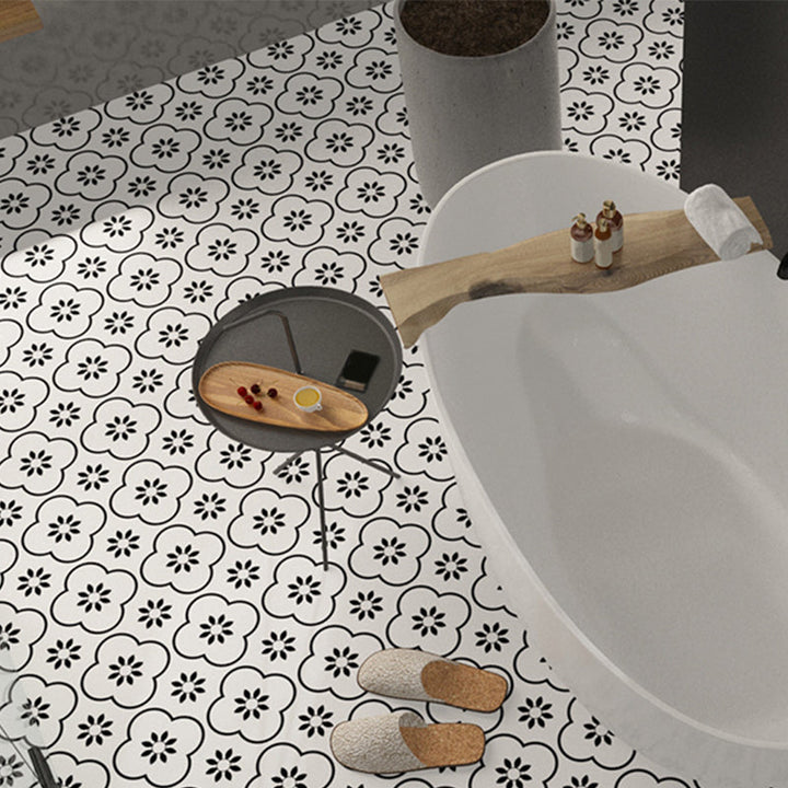 BowLift | Modern PVC Flooring Peel and Stick Geometrically Printed Vinyl Plank Flooring