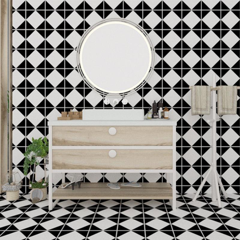 BowLift | Modern PVC Flooring Peel and Stick Geometrically Printed Vinyl Plank Flooring