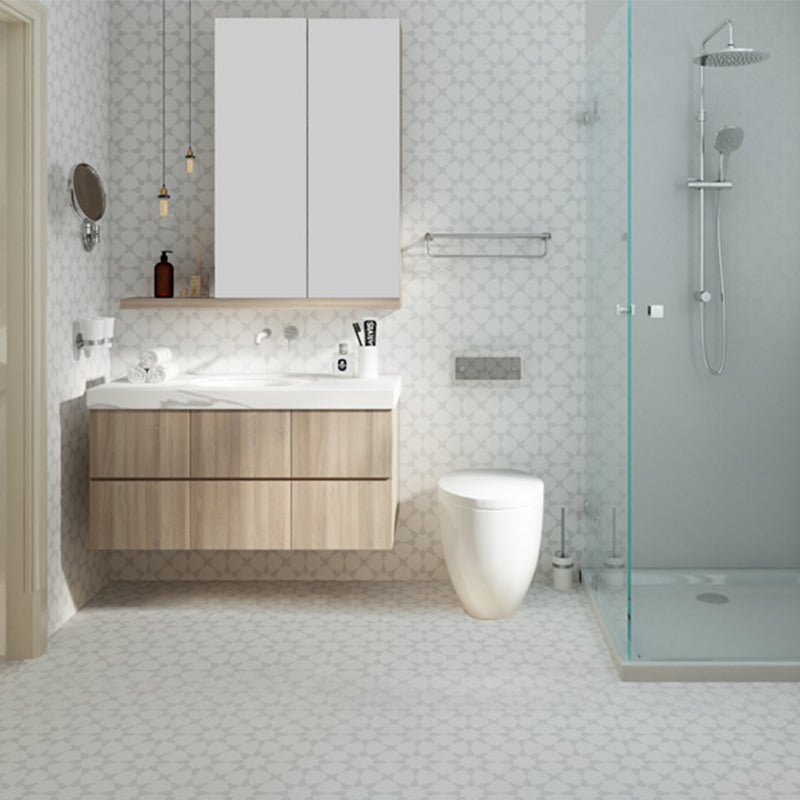 BowLift | Modern PVC Flooring Peel and Stick Geometric Printed Vinyl Plank Flooring