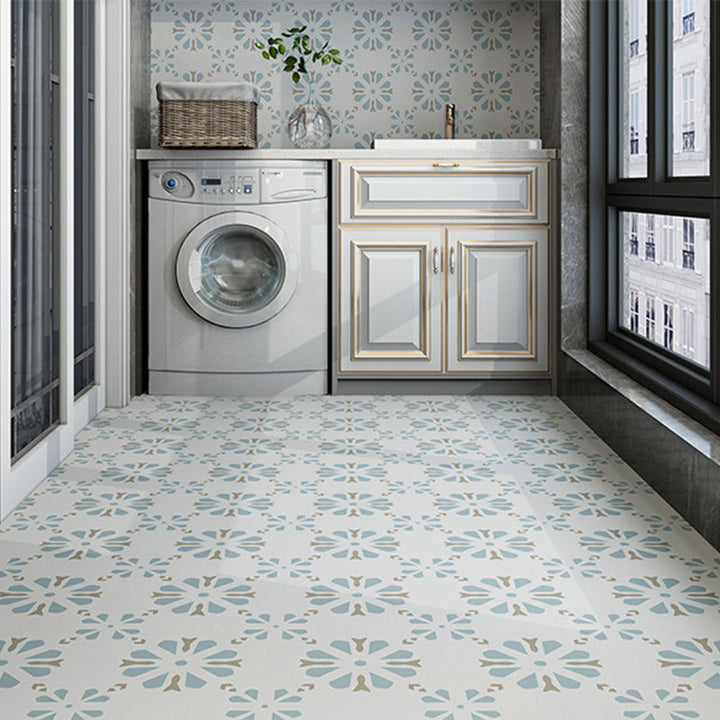BowLift | Modern PVC Flooring Peel and Stick Geometrically Printed Vinyl Plank Flooring
