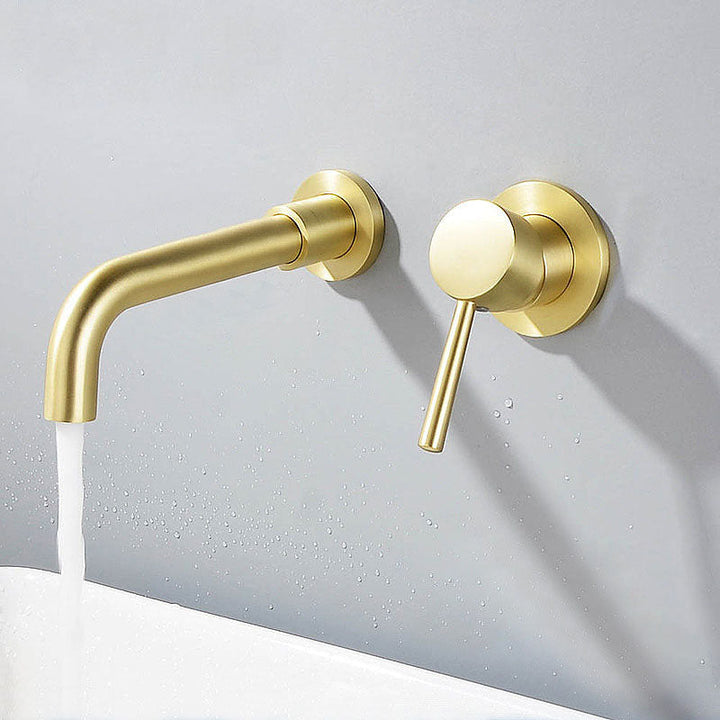 BowLift | Wall mounted metal bathtub faucet single lever swivel bathtub tap trim