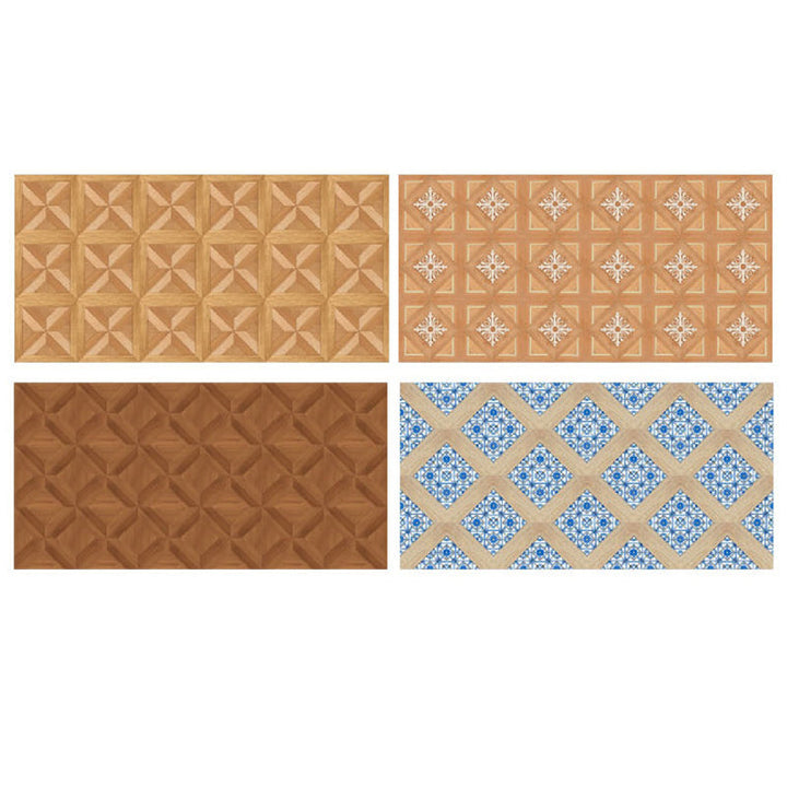 BowLift | Fancy PVC Vinyl Flooring Peel and Stick Geometrically Printed Vinyl Plank Flooring