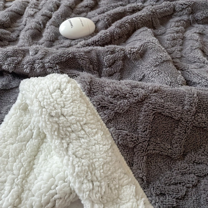BowLift | Stylish Reversible Fleece Blanket for Ultimate Comfort and Warmth