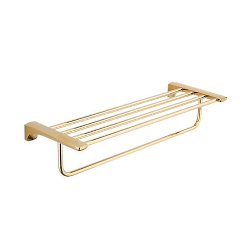 BowLift | Traditional Bathroom Fixtures Gold Bathroom Shelf Bathroom Accessory Set
