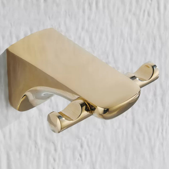 BowLift | Traditional Bathroom Fixtures Gold Bathroom Shelf Bathroom Accessory Set
