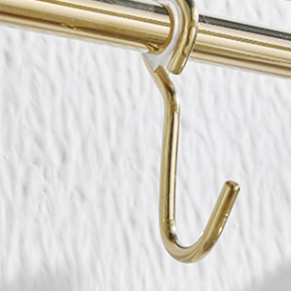 BowLift | Traditional Bathroom Fixtures Gold Bathroom Shelf Bathroom Accessory Set