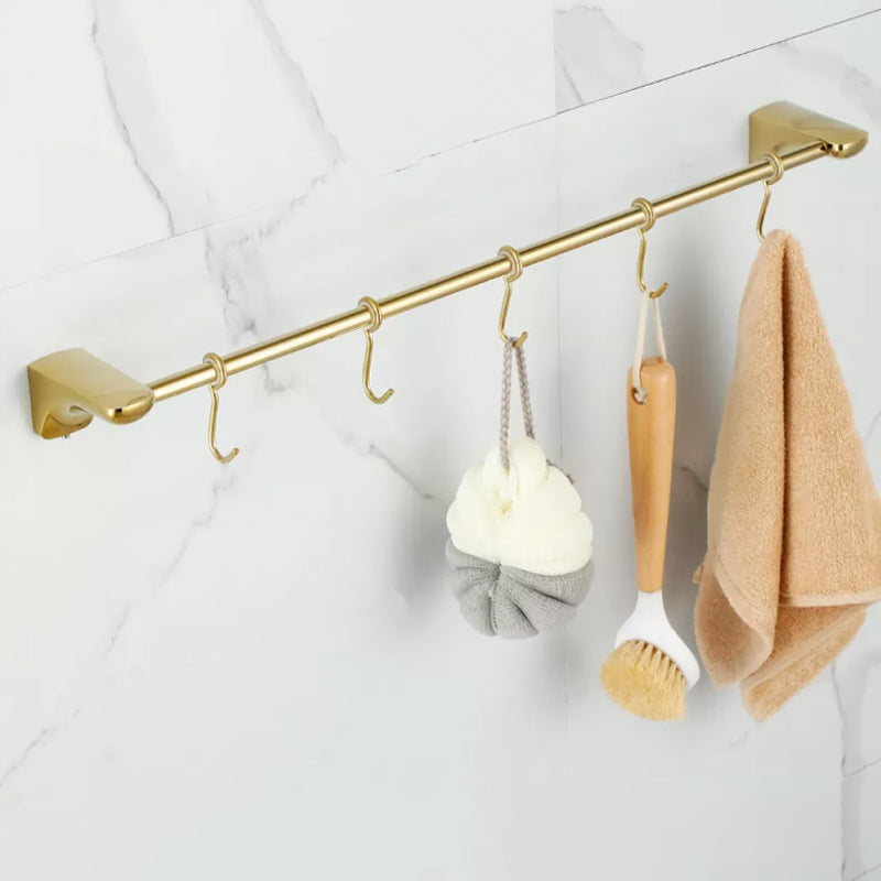 BowLift | Traditional Bathroom Fixtures Gold Bathroom Shelf Bathroom Accessory Set