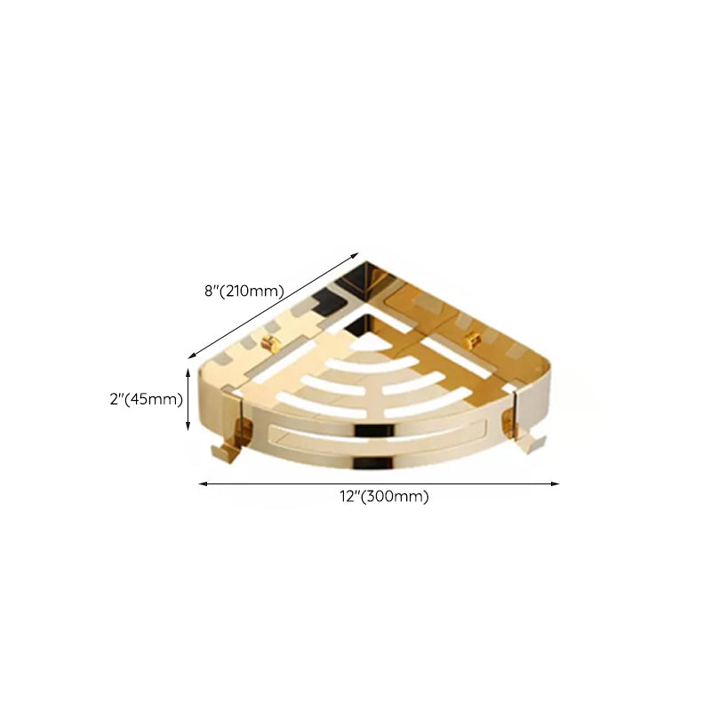 BowLift | Traditional Bathroom Fixtures Gold Bathroom Shelf Bathroom Accessory Set