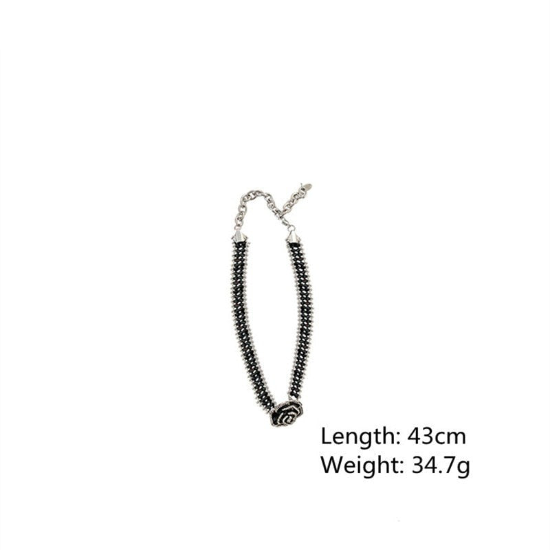 BowLift | Gothic Rose Handmade Crystal Necklace
