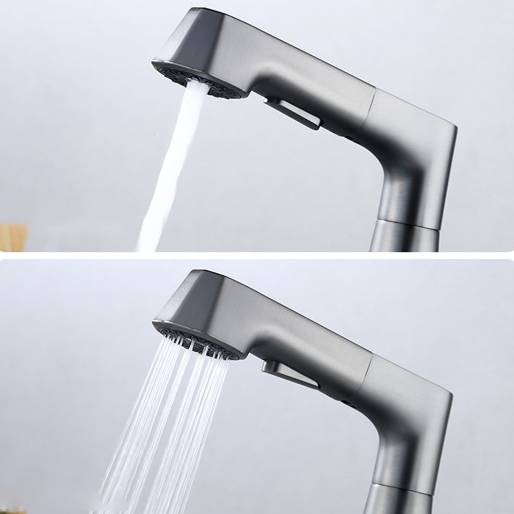 BowLift | Contemporary Sink Faucet Plian Low Arc Brass Centerset Sink Faucet
