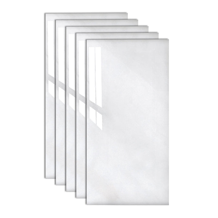 BowLift | Bathroom single tile marble pattern peel-and-stick tiles backing plate