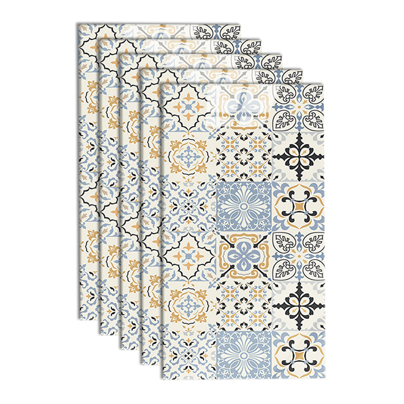 BowLift | PVC Peel and Stick Tile 12" x 23" Rectangular Grid Waterproof Peel and Stick Tiles 10 Pack