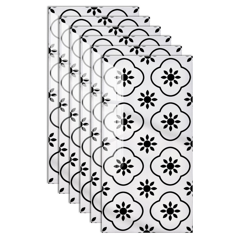 BowLift | Modern Mosaic Tile Arabesque Print Peel and Stick Backsplash Tile for the Kitchen
