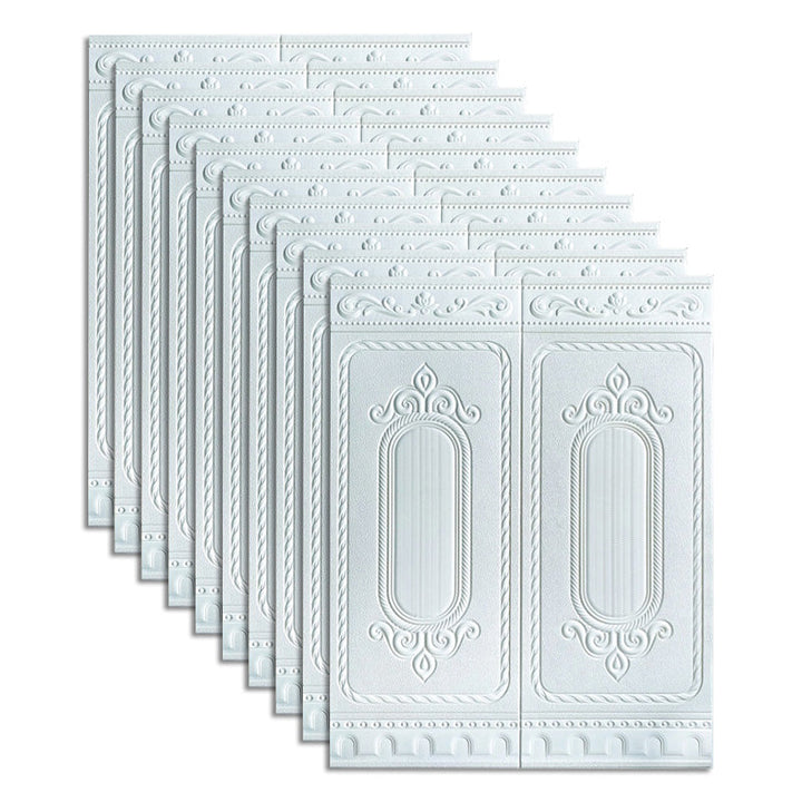BowLift | Glam Style Wall Cladding Living Room Peel and Stick 3D Embossed Waterproof Wall Cladding