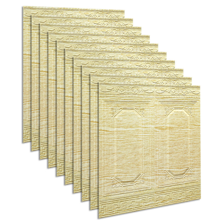 BowLift | Glam Style Wall Cladding Living Room Peel and Stick 3D Embossed Waterproof Wall Cladding