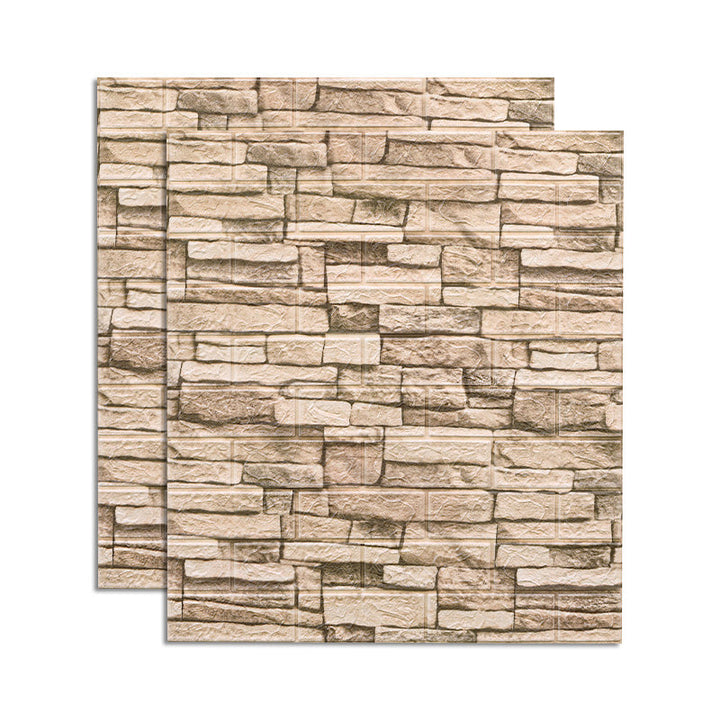 BowLift | Country House Wall Plank 3D Brick Bathroom Living Room Wall Panels Set of 2