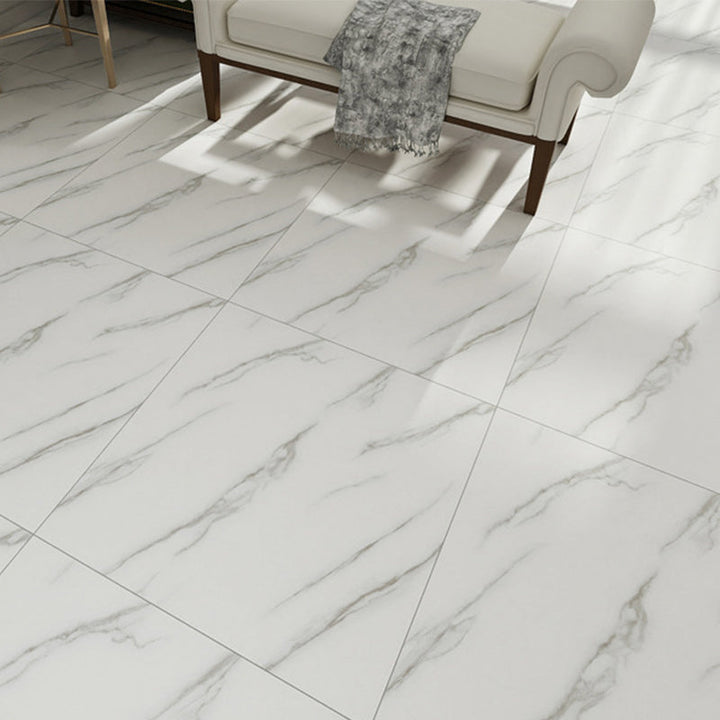 BowLift | Square Peel & Stick Vinyl Flooring Stone Design PVC Flooring for the Living Room