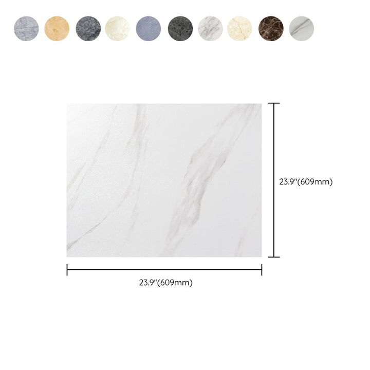 BowLift | Square Peel & Stick Vinyl Flooring Stone Design PVC Flooring for the Living Room